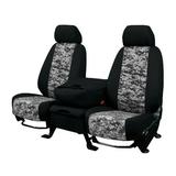 CalTrend Front Buckets Camo Seat Covers for 2020-2023 Nissan LEAF - NS391-97KS Urban Insert with Black Trim