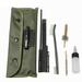 JUNTEX Travel Size Hunting Rifle Handgun Shotgun Cleaning Kit for Most Guns with Case