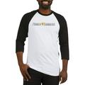 CafePress - Power Rangers Linear Logo - Cotton Baseball Jersey 3/4 Raglan Sleeve Shirt