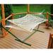 12 Cotton Rope Hammock and Stand Combination