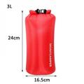 MEROTABLE 1PC Waterproof Dry Bag 3L Nylon Ultralight Drifting Swimming Debris Clothes Swimming Bag Sleeping Storage Bags