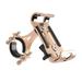 TureClos Bike Handlebar Mobile Phone Holder Universal Bicycle Phone Bracket Non-slip Mount Aluminum Clip