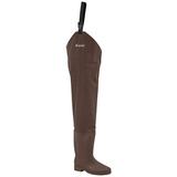 Frogg Toggs Men s Rana PVC Lug Sole Hip Wader | Brown | Size 3