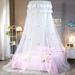 Summer Luxurious Mosquito Net Romantic Girl Crown Mosquito Net 25.6 x 102in