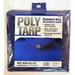 Projex 8 ft. W X 12 ft. L Light Duty Polyethylene Tarp Blue