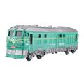 1/87 Train Locomotive Toy with Pull Back Action for Children Gifts Green