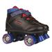 Chicago Boys Quad Roller Skates Black/Red/Blue Sidewalk Skates Size 5