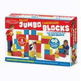 Deluxe Jumbo Cardboard Blocks - 40 Pieces | Bundle of 10 Each