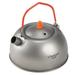 Lixada 600ml Titanium Tea Kettle for Boiling Water Coffee Tea Pot for Outdoor Camping Hiking Backpacking