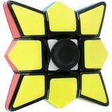 Fidget Spinner Cube for Christmas Gift 1x3x3 Spinner Speed Cube Puzzle Anxiety and Stress Relief Spinning Top Cube Rotatable Spinner Cube Toy Early Educational Finger Speed Cube for Kids Adults