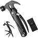 XGeek Hammer Multi-tool Multi-Functional 12 in 1 Mini Hammer Camping Gear Survival Tool for Men Cool & Unique Birthday Christmas Gifts Ideas