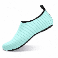 AVEKI Water Sports Shoes Barefoot Quick-Dry Aqua Yoga Socks Slip-on for Men Women Green Size: 48-49