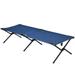 Giantex Folding Camping Cot Portable Folding Bed w/Steel Frame Oxford Fabric Lightweight Single Person Sleeping Bed for Indoor Outdoor Use Blue