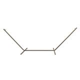 Bliss Hammocks 15 Hammock Stand Weather & Rust Resistant 500 lb. Capacity - Taupe