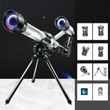 Educational Telescope for Kids Astronomical Refractor Telescope HD Find Star Telescope with Tripod Finder Scope Portable Telescope for Kids Beginners Adults Includes 3 Eyepieces Best Christmas Gift