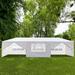 Outdoor Canopy Tent 2-Door Camping Gazebo Storage Shelter 3X9m Portable Canopy Shelter Tent Pavilion