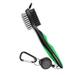 Luxsea Golf Double-Sided Cleaning Brush Retractable Zipper Wire Groove Cleaning Tool Golf Accessories