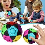 Lovehome Magic Rainbow Ball Fidget Ball Speed 3D Puzzle Ball Educational Toys Brain Teasers For Kids Adult