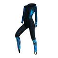 Women Wetsuit Diving Suit Front Zip Wet Suit Diving Snorkeling Swimming S S