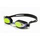 Adoretex Optical Swim Goggle with Case (GN1503RM) - Black - Smoke Lens w/ Rainbow Mirrored - - 5.00