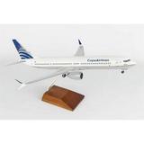 Skymarks Supreme Copa 737 - MAX9 1 by 100 with Wood Stand & Gear
