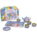 Kids Tea Party Set for Little Girls 44Pcs Kitchen Toys Tea Set for Kids Pretend Play Princess Tea Time Set with Case Multicolor