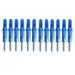 12pcs Archery LED Lighted Arrow Hunting Luminous Arrow Tails Bow Accessories Internal Arrow End Fit 6.2mm Arrow Shaft (Blue)