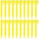 Toorise 20 Pcs Plastics Tent Stakes Heavy Duty Tent Pegs 5.7inch Tent Pegs Spike Hook Lightweight Tarp Pegs Camping Tent Stake Nail Lengthen Spiral Type Canopy Stakes for Gardening Tarpaulin Camping O