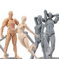 Buytra 1 Set Anime Drawing Figures For Artists Body Action Figure Model Human Toy Doll