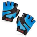 BOODUN Cycling Gloves with Shock-absorbing Foam Pad Breathable Half Finger Bicycle Gloves Bike Gloves B-001 Blue Small