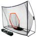 GoSports PRO Golf Practice Hitting Net - Huge 10 x7 Size - Personal Driving Range for Indoor or Outdoor Practice