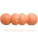 Rollga Foam Roller (Orange) - HARD PRO: Deep Tissue Massage & Trigger Point Release Sore Muscle Roller Back Roller Sport Recovery