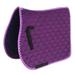 Horse English Quilted Contoured All-Purpose Trail Saddle Pad Purple 7296PR