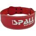 Spall Pro US Weight Lifting Belt - Heavy Duty Support For Powerlifting Dead lifts And Strength Training - Body Building Weight Belt For Men And Women (Red X-Large)