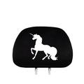 New Interchangeable Unicorn Car Seat Headrest Cover Universal Fit for Cars Vans Trucks - One Piece Great Gift Idea Shipping Included