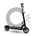 Chartior Electric Scooter for Adults - 20 Miles Range Top Speed 29 MPH 1000W Motor 10 Air Tires Dual Suspension Dual Disc Brakes LED lights