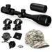 Vortex Optics Crossfire II 6-18X44 AO Riflescope V-Brite (MOA) Reticle with Rings and Hat