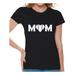 Awkward Styles Women s Baseball Mom Heart Graphic T-shirt Tops White Heart Mother s Day Gift