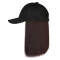 Baseball Cap Hair Straight Hair Hairstyle Adjustable Wig Hat Attached Long Hair Roll up Sun Visor Visors Football Universal Fit Foldable Reflective Sun Visor Tennis Attire Women Wide Brimmed Hat for