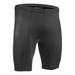 Aero Tech Men s Pro Compression Shorts UNPADDED 8 Panel Short - BLACK