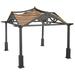 Garden Winds Replacement Canopy Top Cover for the Garden Treasures 10 x 10 Pergola -Standard 350 - Stripe Canyon
