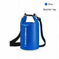 ROCKBROS 5L Waterproof Dry Bag Beach Bag with Carrying Straps Fishing Swimming Camping Blue