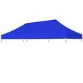 Eurmax Replacement Canopy Tent Top Cover for 10x20 Pop Up Canopy Instant Ez Canopy Top Cover ONLY (Royal)