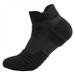 1Pair Sports Socks Outdoor Breathable Running Hiking Socks Non-Slip Cycling Ankle Socks Black M