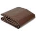 Global Industrial Super Heavy Duty Tarp 12 W x 20 L 8 oz. Brown