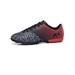 UKAP Kids Soccer Cleats Girls Boys Men Indoor Turf Soccer Shoe Arch Support Soccer Cleats Performance Sneaker Size 8 27015 Black Red 8