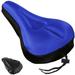 Elbourn Bike Seat Cushion - Padded Gel Bike Seat Cover for Exercise Bike Seats