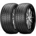 Pair of 2 New Lexani Lx-Twenty 265/30R19 93W XL All Season High Performance UHP Tires LXST201930020 / 265/30/19 / 2653019 Fits: 2023 Honda Civic Type R 2022-23 Audi RS3 Base