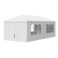 SuperDeal Outdoor Shade Camping Multi-Person Gazebo Party Tent Wedding Canopy 10ft x 20ft White