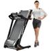 nine bull Folding Electric Treadmill with LCD Screen Running Fitness Machine